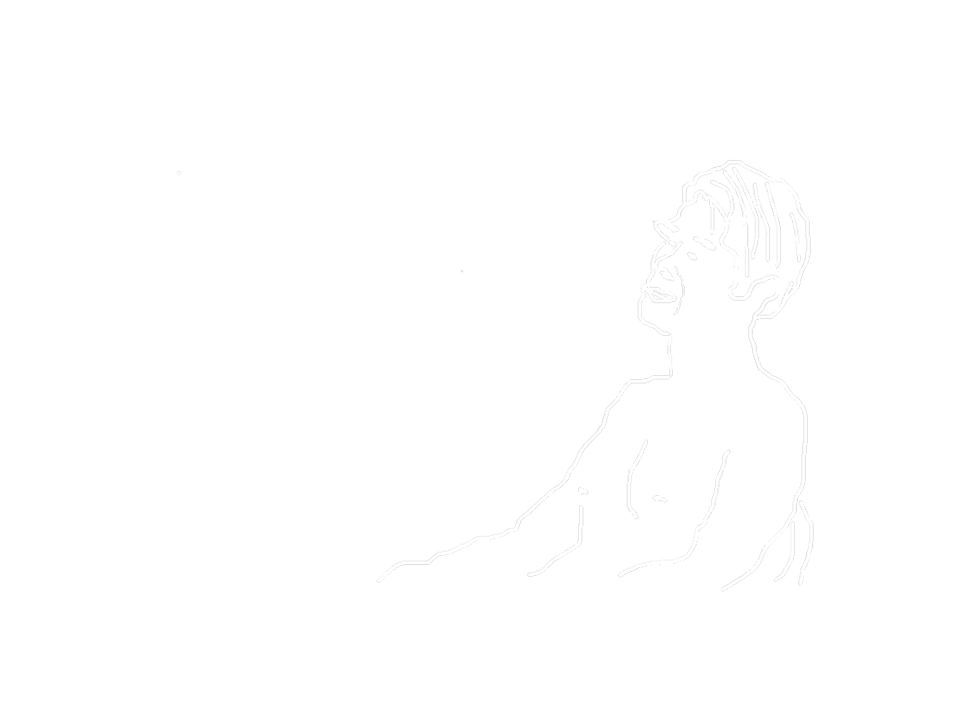 外気浴イラスト